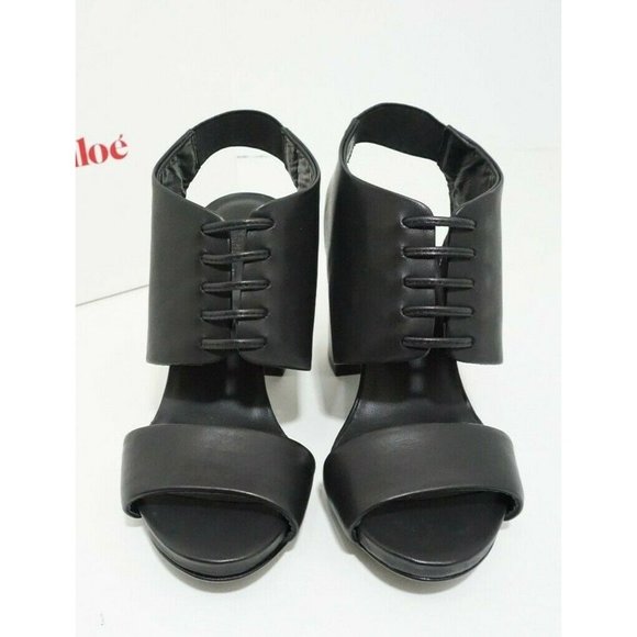 See by Chloe SB22105 Women's Shoes Platform High Heels Sandals Black Size US 6.5 - Picture 9 of 11